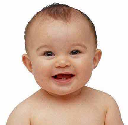 rire d'un bebe